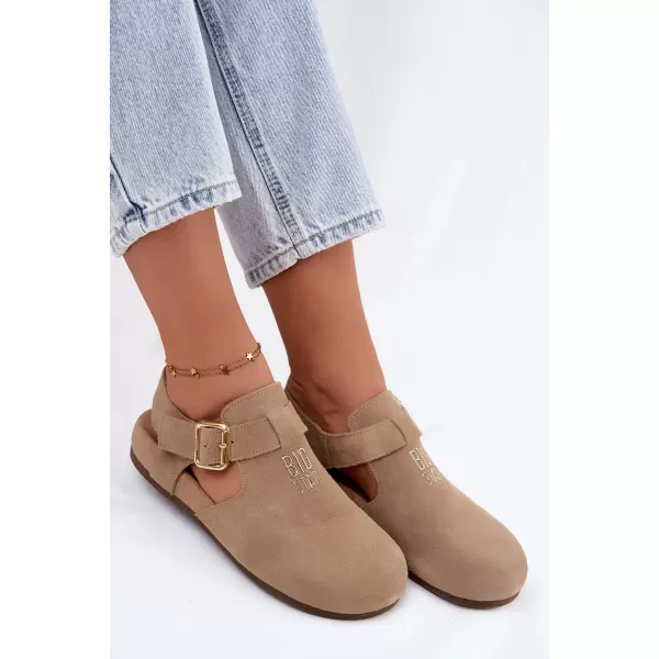  Dámske sandále BIG STAR SHOES TT274542 BEIGE 