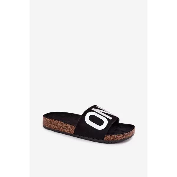  Dámske šľapky VINCEZA 22-2217 BLACK 