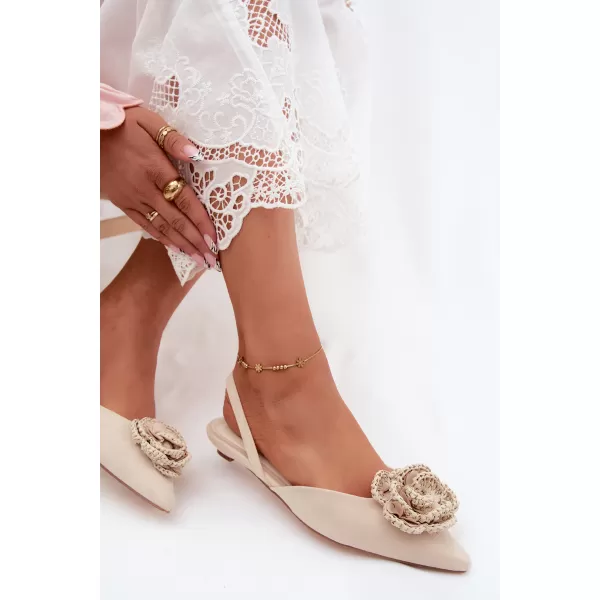  Dámske sandále BOTO MM-25 BEIGE 