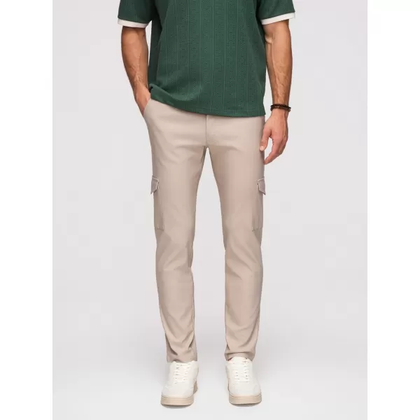  Pánske nohavice OMBRE P1515 BEIGE 