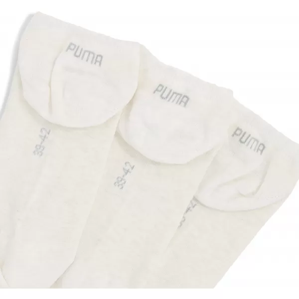  Ponožky PUMA UNISEX SNEAKER PLAIN 3P 93862421 OATMEAL 