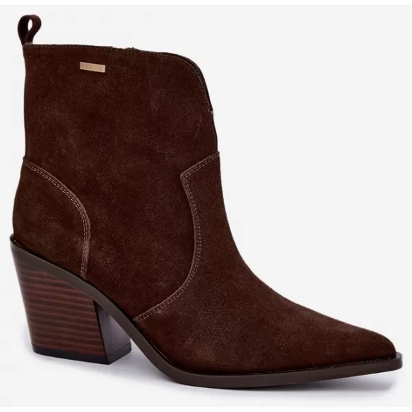  Dámske čižmy BIG STAR SHOES SS274473 HNEDÁ 