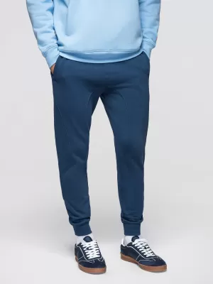 Pánske tepláky OMBRE OM-PABS-0305 NAVY BLUE