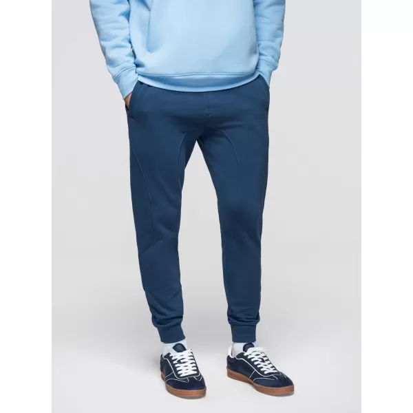  Pánske tepláky OMBRE OM-PABS-0305 NAVY BLUE 