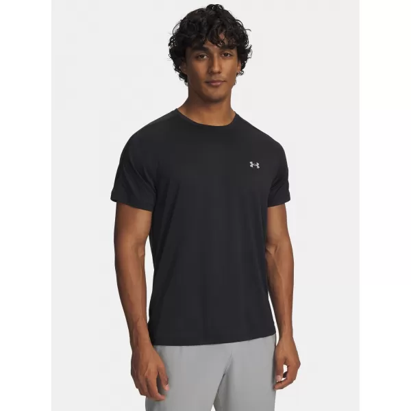  Pánske tričko UNDER ARMOUR UA VELOCITI REFLCT SS 6009518-001 ČIERNA 