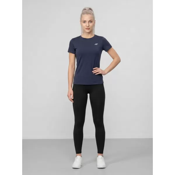 Dámske tričko 4F WMM00TTSHF3306 NAVY 