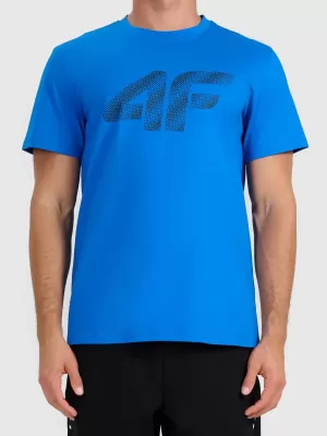 Pánske tričko 4F WMM00TTSHM3342 BLUE
