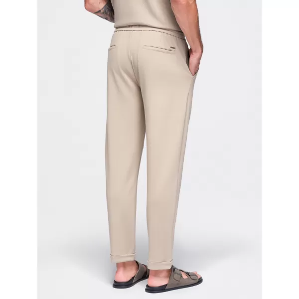  Pánske kraťasy OMBRE OM-PACP-0306 BEIGE 
