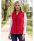 Dámska fleece vesta ALTISPORT ALW002525 ČERVENÁ