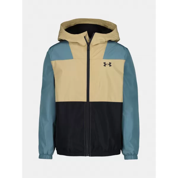  Chlapčenská bunda UNDER ARMOUR UA MANATAUG WINDBREAKER UJFIM02F-479 ŽLTÁ 