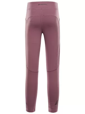 Detské legíny ALPINE PRO GEMSO GRAPE NECTAR