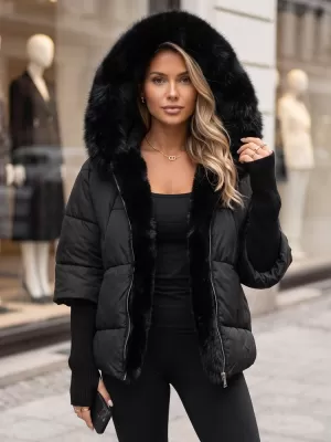 Dámska bunda DSTREET TY5988 BÉŽOVÁ