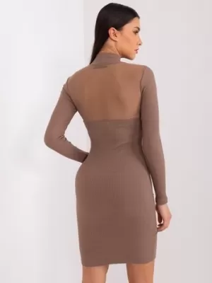 Dámske šaty BASIC FEEL GOOD RV-SK-9216.06P BROWN