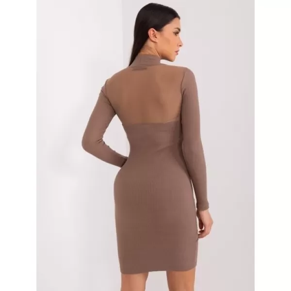 Dámske šaty BASIC FEEL GOOD RV-SK-9216.06P BROWN 