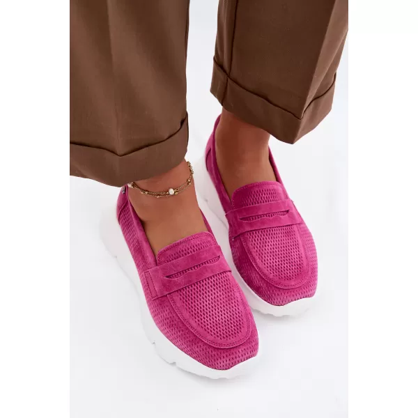  Dámske mokasíny VINCEZA 79626 FUCHSIA 