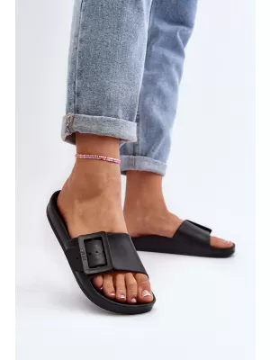 Dámske šľapky BIG STAR SHOES FF274A389 BLACK