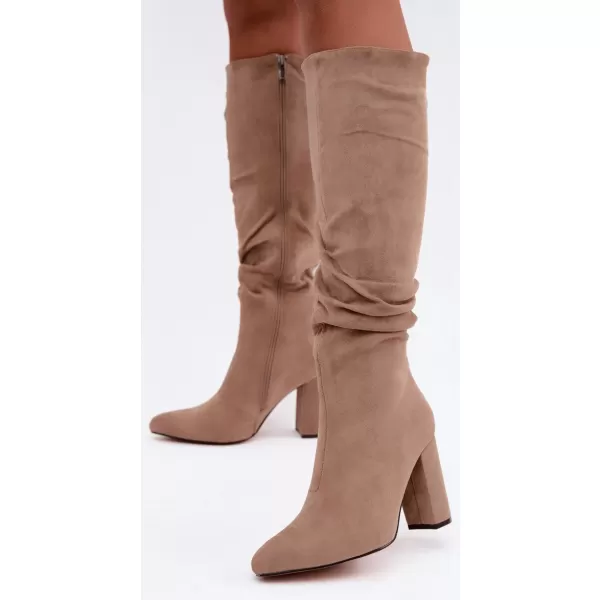  Dámske čižmy BOTO 52230 BROWN 