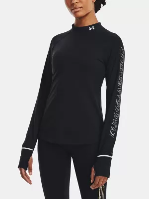 Dámske tričko UNDER ARMOUR UA OUTRUN THE COLD LS 1373208-001 ČIERNA