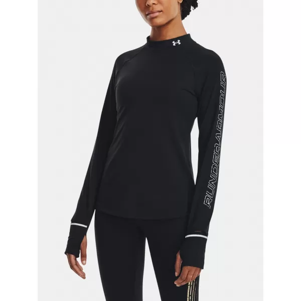  Dámske tričko UNDER ARMOUR UA OUTRUN THE COLD LS 1373208-001 ČIERNA 