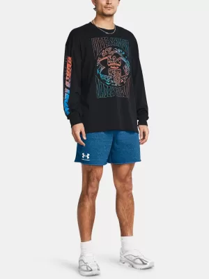 Pánske kraťasy UNDER ARMOUR RIVAL TERRY 6IN SHORT 1382427-406 MODRÁ