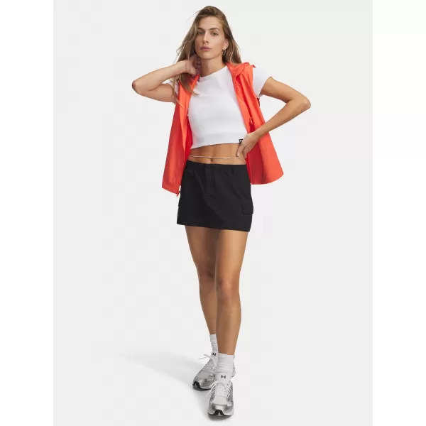  Dámske kraťasy UNDER ARMOUR UNSTOPPABLE UTILITY SKIRT 6009725-008 ČIERNA 