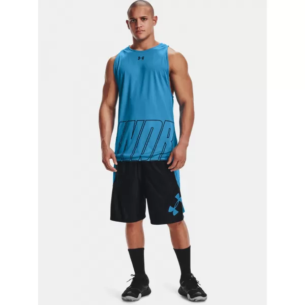  Pánske tielko UNDER ARMOUR UA BASELINE REVERSIBLE TANK 1361899-422 MODRÁ 