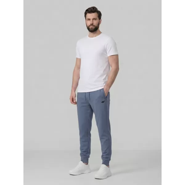  Pánske nohavice 4F WMM00TTROM1674 DENIM 