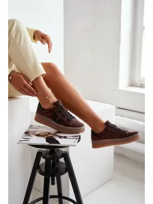 Dámske tenisky VINCEZA 79597 BROWN
