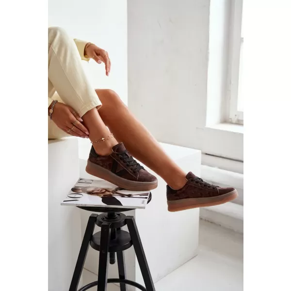  Dámske tenisky VINCEZA 79597 BROWN 