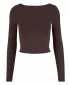 Dámske tričko URBAN CLASSICS TB7721 WARM/BROWN
