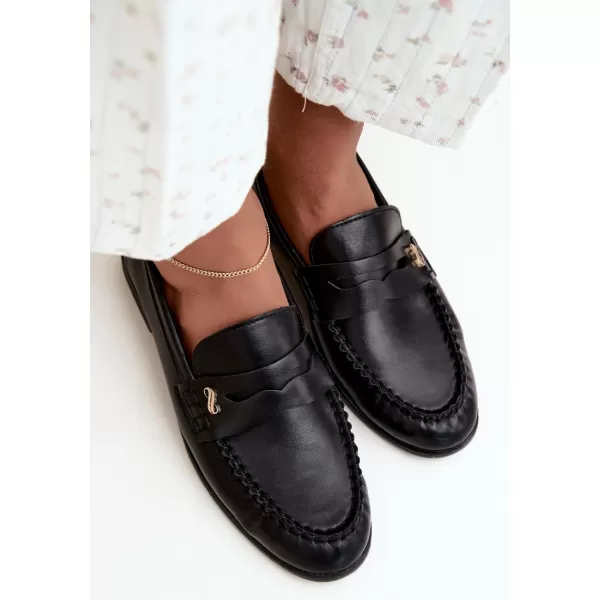  Dámske mokasíny BOTO G523 BLACK 