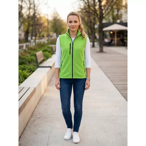  Dámska fleece vesta MALFINI EXIT W-525 APPLE GREEN 