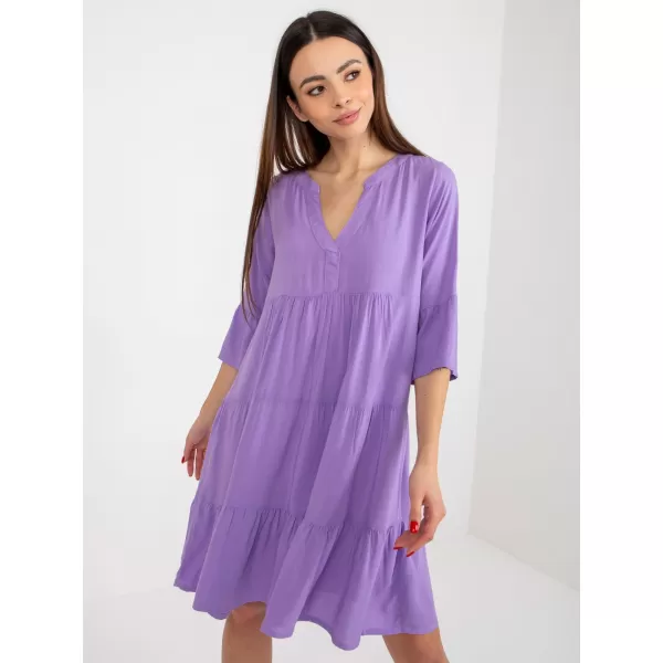  Dámske šaty SUBLEVEL D73761M30214B VIOLET 