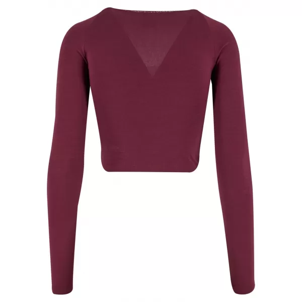  Dámske tričko URBAN CLASSICS TB7729-01151 CHERRY 