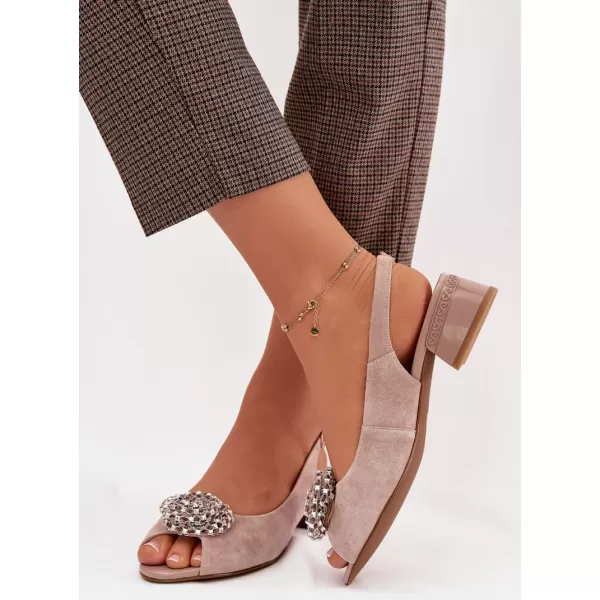  Dámske sandále D&A 41955-19 BEIGE 