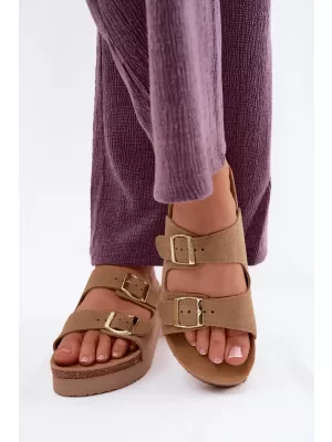 Dámske sandále VINCEZA 102657 BEIGE
