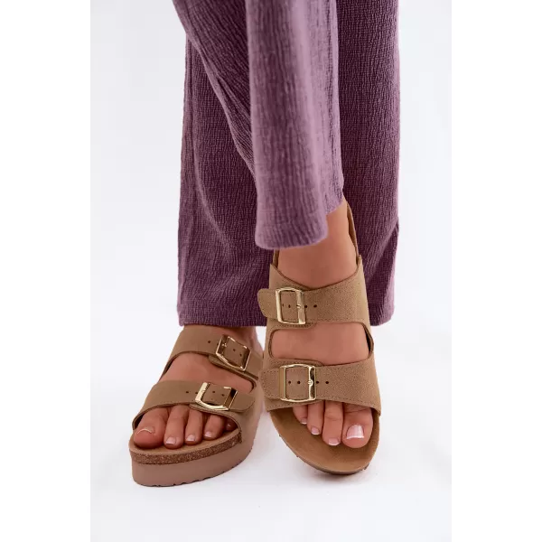  Dámske sandále VINCEZA 102657 BEIGE 