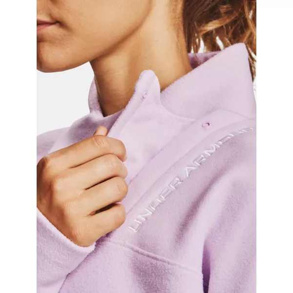  Dámska mikina UNDER ARMOUR RECOVER FLEECE WRAP NECK 1356347-570 FIALOVÁ 
