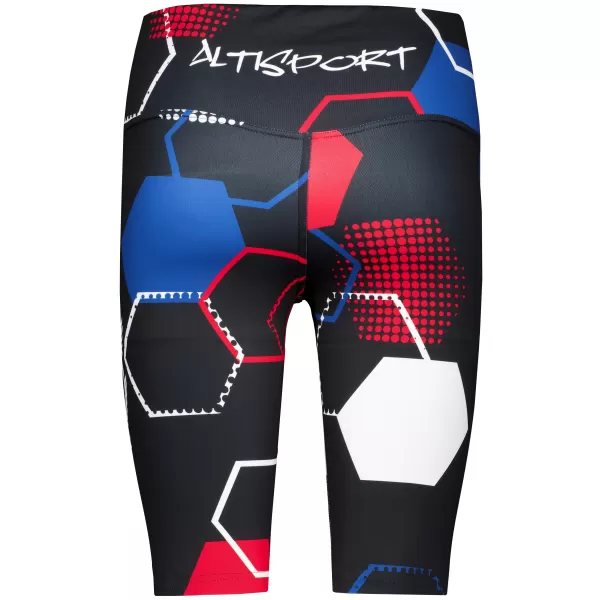  Dámske funkčné legíny nad kolená premium (nové veľkosti) ALTISPORT VOJ/ALW036LEG06 HEXA ČIERNA 