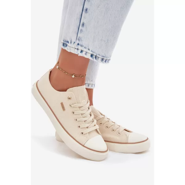  Dámske tenisky BIG STAR SHOES TT274773 BEIGE 