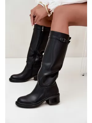 Dámske čižmy BOTO C-381 BLACK