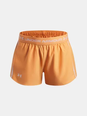 Dievčenské kraťasy UNDER ARMOUR G TECH PLAY UP SHORT 1390075-870 ORANŽOVÁ