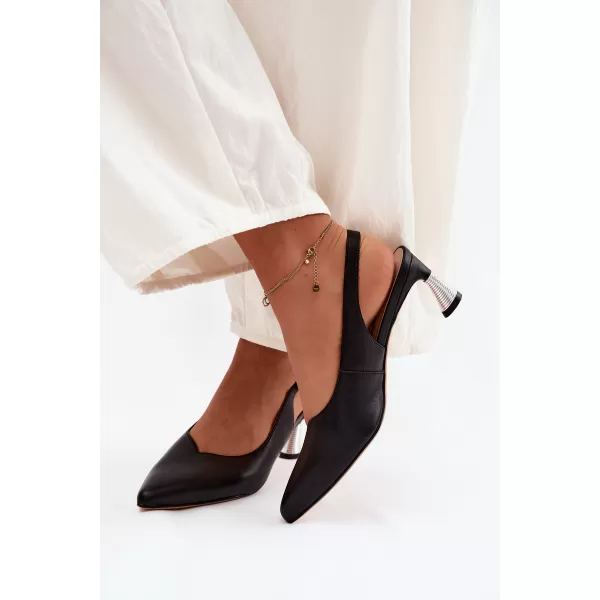  Dámske sandále VINCEZA 66922 BLACK 