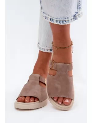 Dámske šľapky BOTO 26SD18-51 BEIGE
