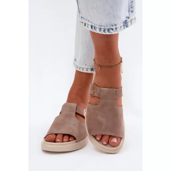  Dámske šľapky BOTO 26SD18-51 BEIGE 