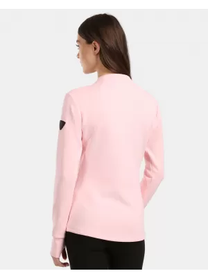 Dámska fleece mikina KILPI LAJEN-W 1L0205KI SVETLO RUŽOVÁ