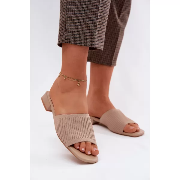  Dámske šľapky BOTO 2266 KHAKI 