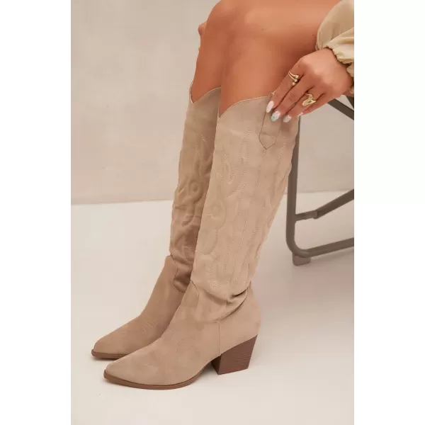  Dámske čižmy BOTO 9697A-1 KHAKI 
