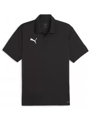 Pánske tričko s golierom PUMA TEAMGOAL POLO 658771-03 PUMA BLACK/WHITE/DARK GRAY