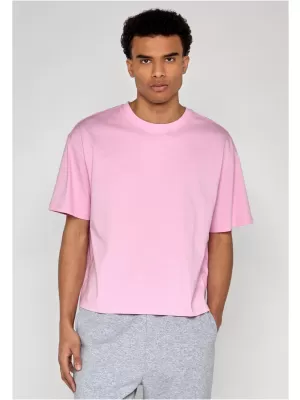 Pánske tričko URBAN CLASSICS TB8398-12155 SOFT PINK